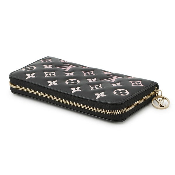 ルイヴィトン 長財布 モノグラム ラムスキン ジッピー・ウォレット クッサン M12152 黒 ブラック 日本限定カラー