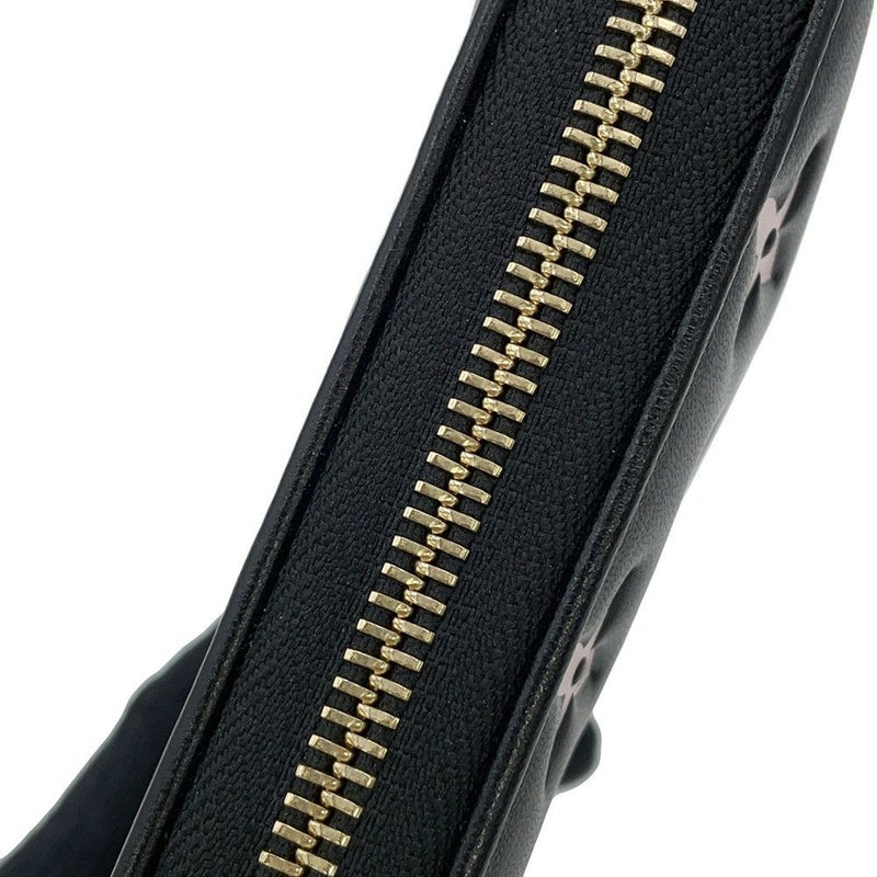 ルイヴィトン 長財布 モノグラム ラムスキン ジッピー・ウォレット クッサン M12152 黒 ブラック 日本限定カラー