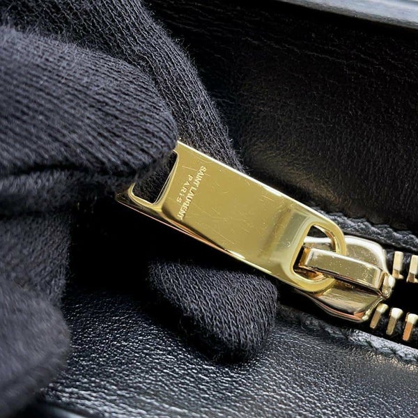 サンローランパリ ハンドバッグ ベイビーカバス 568853 SAINT LAURENT PARIS バッグ 2wayショルダーバッグ 黒