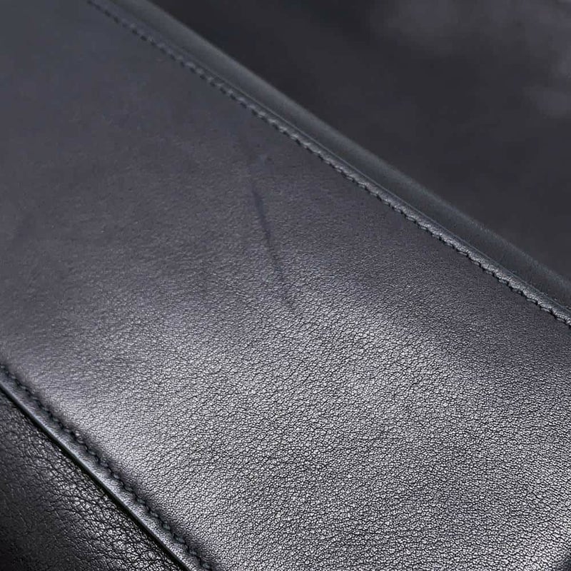 サンローランパリ トートバッグ ホーボーバッグ レザー 635266 SAINT LAURENT PARIS 2wayショルダー ポーチ付き 黒