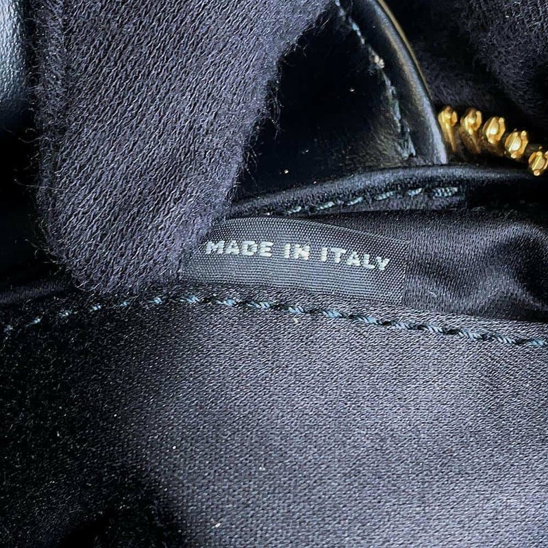 ミュウミュウ ハンドバッグ ボー レザー 5BB117 MIUMIU 2wayショルダーバッグ ボウリングバッグ