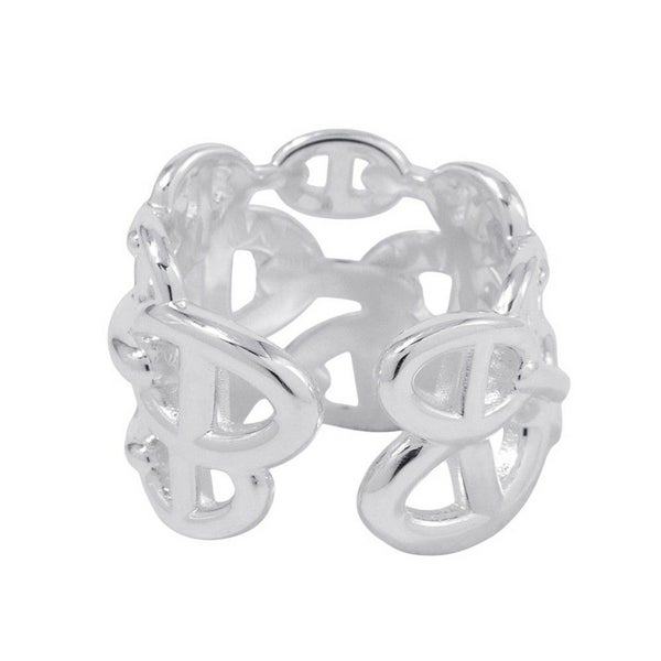 エルメス リング シェーヌダンクル アンシェネGM Enchainee SV925シルバー リングサイズ58 HERMES 指輪