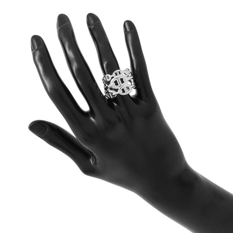 エルメス リング シェーヌダンクル アンシェネGM Enchainee SV925シルバー リングサイズ58 HERMES 指輪