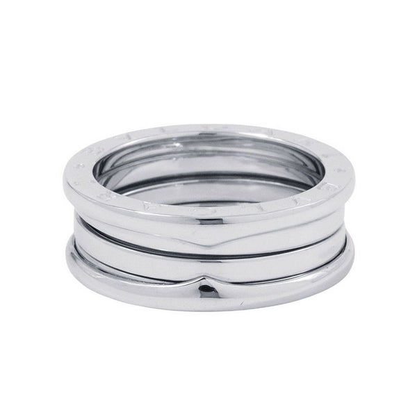 ブルガリ リング ビーゼロワン B-zero1 2バンド K18WGホワイトゴールド サイズ59 BVLGARI 指輪 ジュエリー