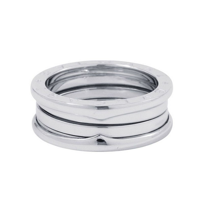 ブルガリ リング ビーゼロワン B-zero1 2バンド K18WGホワイトゴールド サイズ59 BVLGARI 指輪 ジュエリー