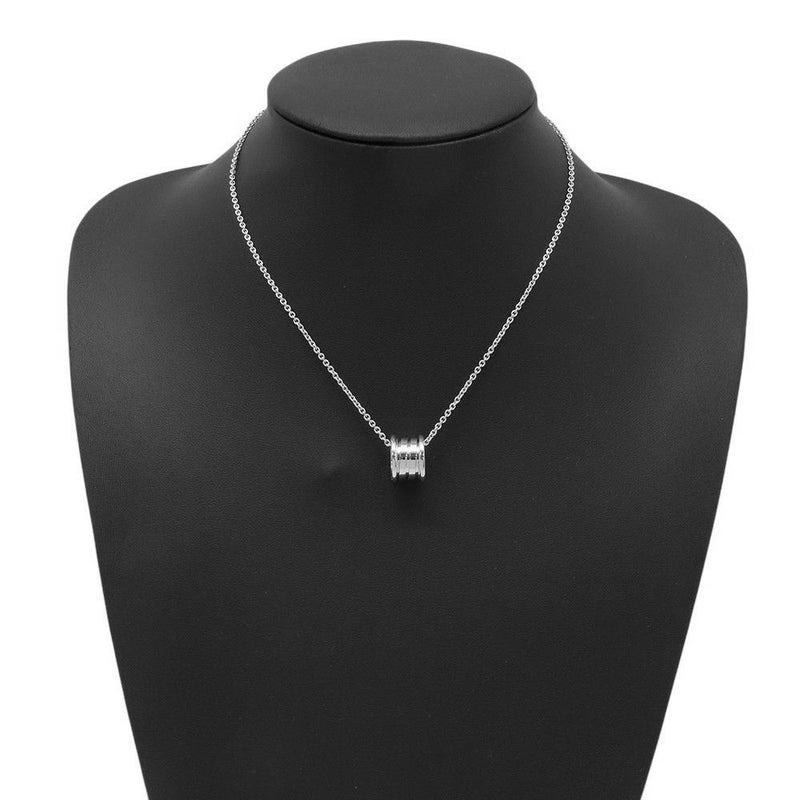 ブルガリ ネックレス ビーゼロワン B-zero1 K18WGホワイトゴールド 360310 BVLGARI ジュエリー