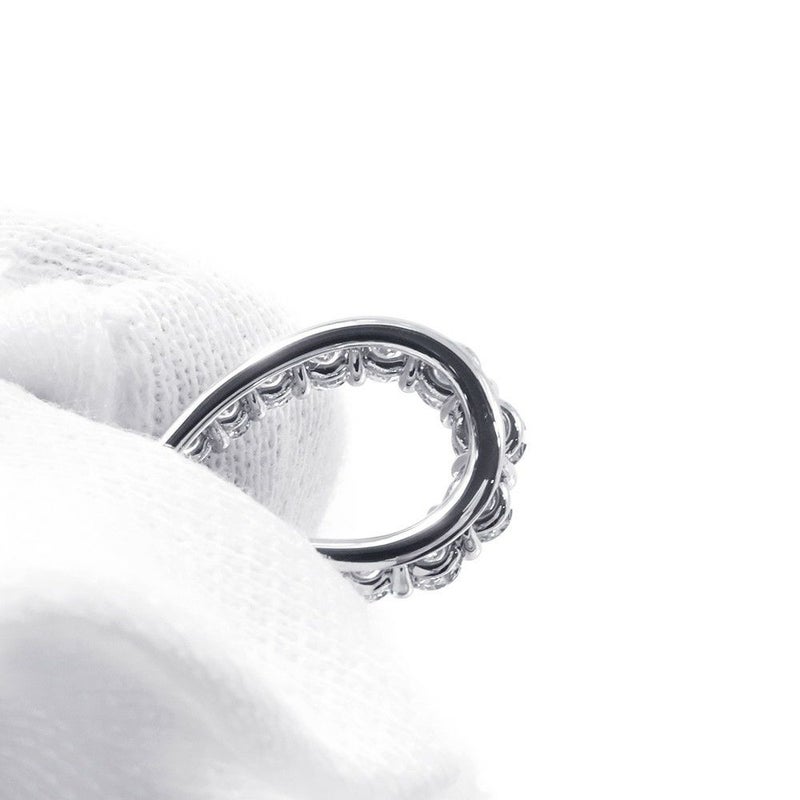 ハリーウィンストン ネックレス ループ・ペンダント エクストララージ ダイヤモンド 15P 計約0.96ct Pt950プラチナ PEDPPLXLLP