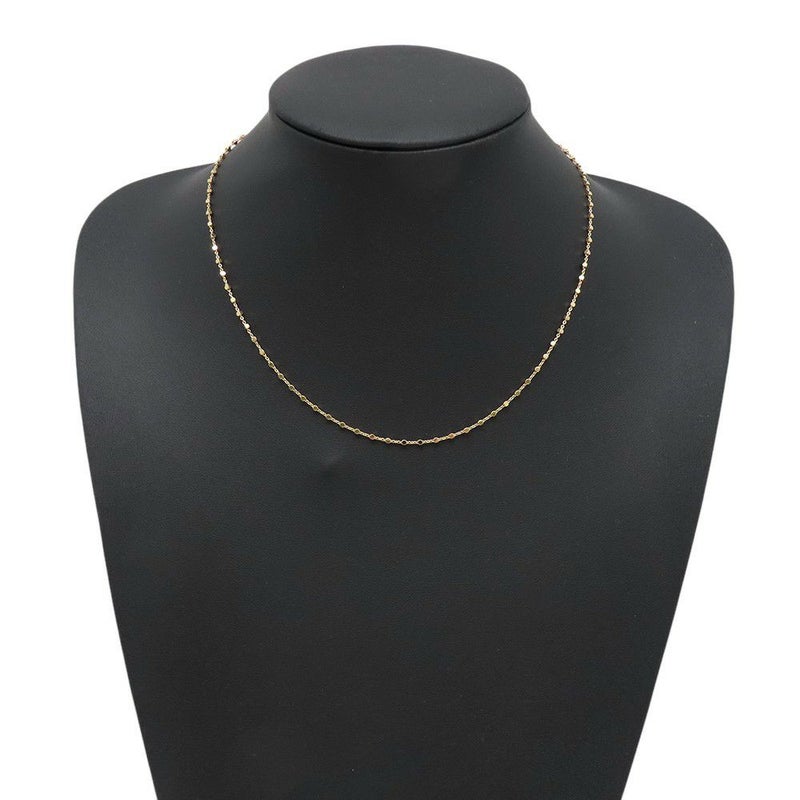 カルティエ ネックレス チェーンネックレス K18YGイエローゴールド Cartier ジュエリー