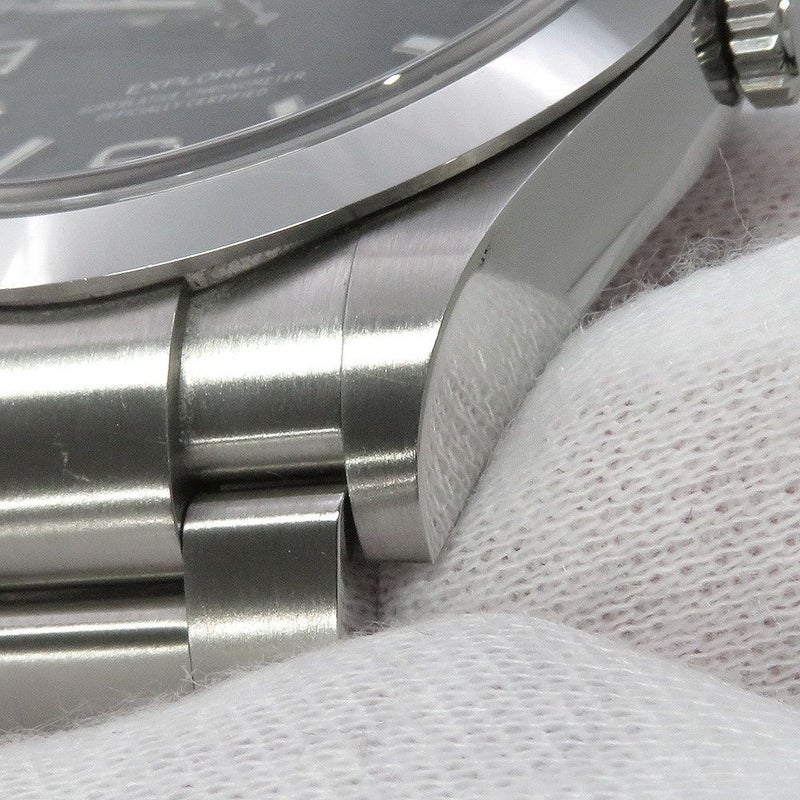 ロレックス エクスプローラー1 ランダムシリアル ルーレット 214270 ROLEX 腕時計 黒文字盤