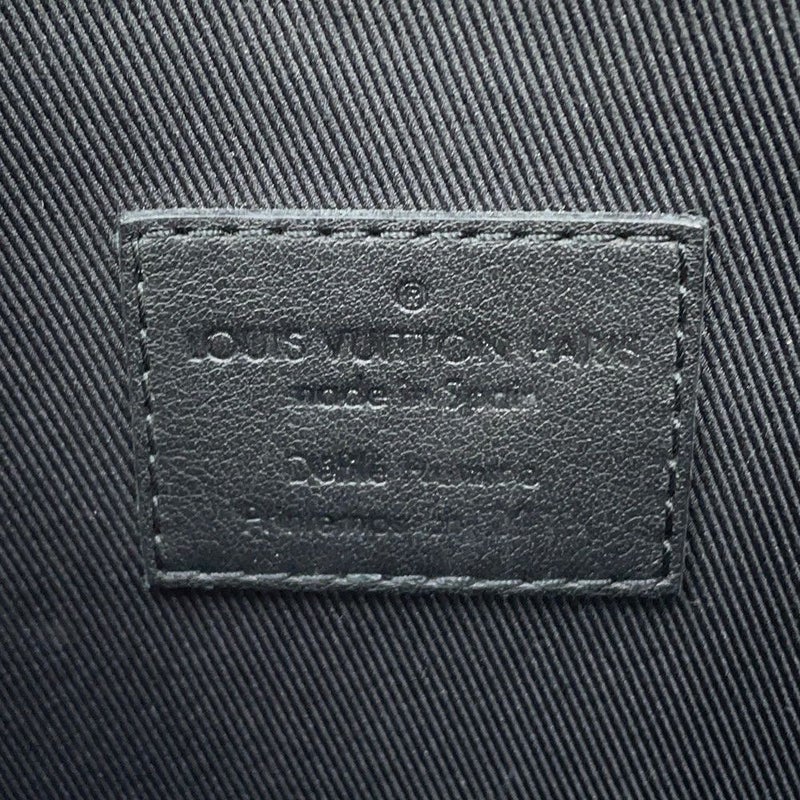 ルイヴィトン クラッチバッグ モノグラム・トリヨン ポシェット・A4 M67461 ヴァージル・アブロー 黒 ブラック