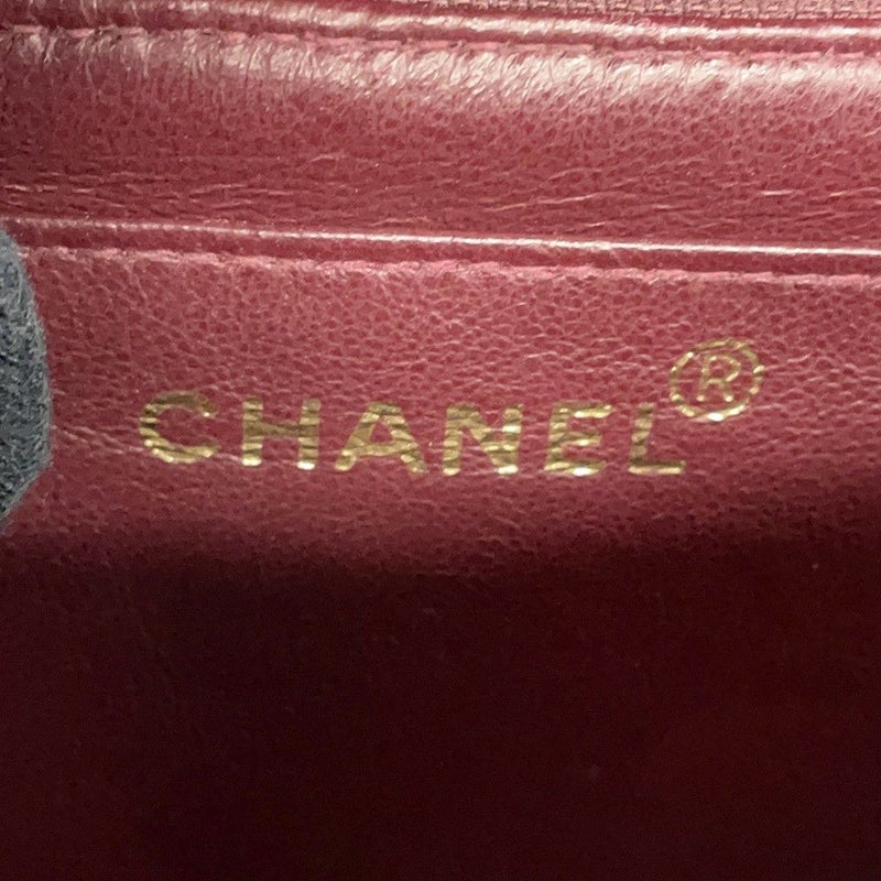 シャネル チェーンショルダーバッグ マトラッセ30 ココマーク Wチェーン ラムスキン A04412 CHANEL デカマト