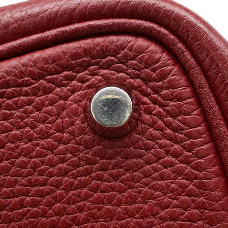 エルメス ハンドバッグ ピコタンロックPM ルージュグレナ/シルバー金具 トリヨンクレマンス X刻印