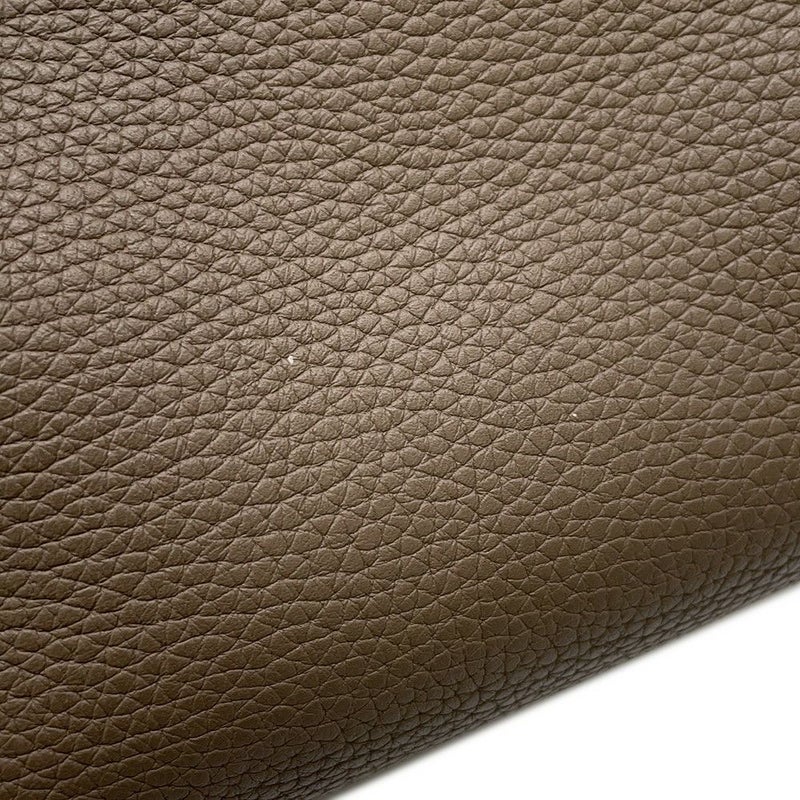 エルメス ハンドバッグ ボリード31 エトゥープ/シルバー金具 トリヨンクレマンス D刻印 2wayショルダー