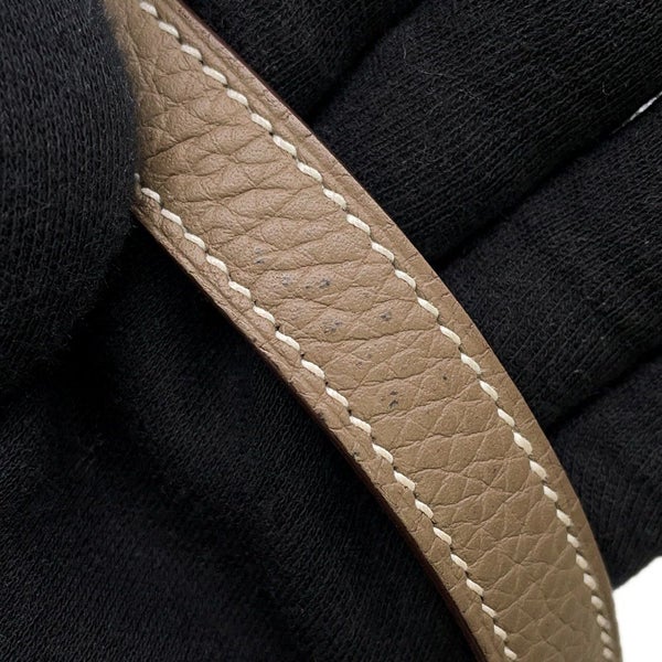 エルメス ハンドバッグ ボリード31 エトゥープ/シルバー金具 トリヨンクレマンス D刻印 2wayショルダー