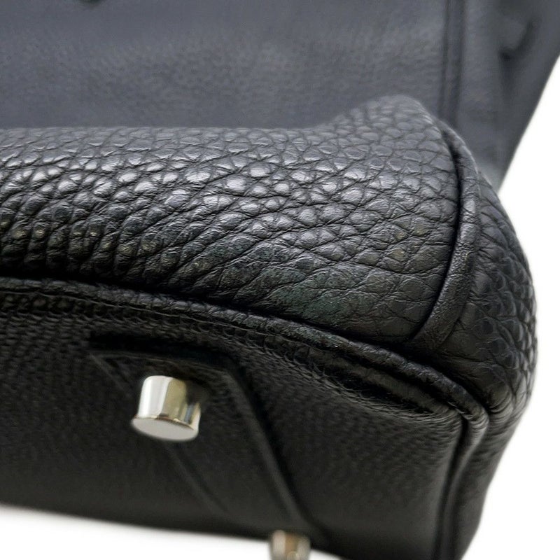 エルメス バーキン35 ブラック/シルバー金具 トゴ □N刻印  HERMES Birkin ハンドバッグ 黒