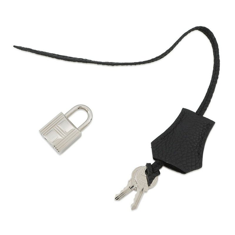 エルメス バーキン35 ブラック/シルバー金具 トゴ □N刻印  HERMES Birkin ハンドバッグ 黒