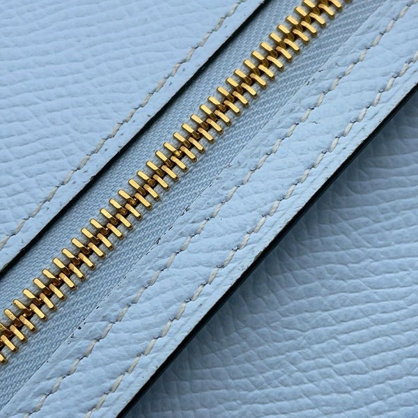 エルメス 長財布 ベアンスフレ ヴェルソ ヴェールクリケット/セレステ/ゴールド金具 エプソン Y刻印 財布