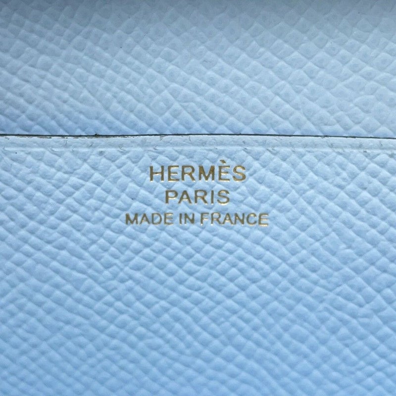 エルメス 長財布 ベアンスフレ ヴェルソ ヴェールクリケット/セレステ/ゴールド金具 エプソン Y刻印 財布
