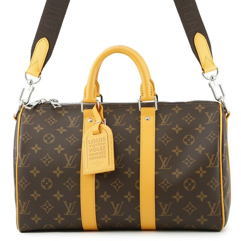 ルイヴィトン ハンドバッグ モノグラム・マカサー キーポル・バンドリエール 35 M13201 LOUIS VUITTON 2way ショルダー