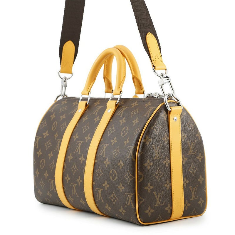 ルイヴィトン ハンドバッグ モノグラム・マカサー キーポル・バンドリエール 35 M13201 LOUIS VUITTON 2way ショルダー