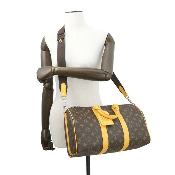ルイヴィトン ハンドバッグ モノグラム・マカサー キーポル・バンドリエール 35 M13201 LOUIS VUITTON 2way ショルダー