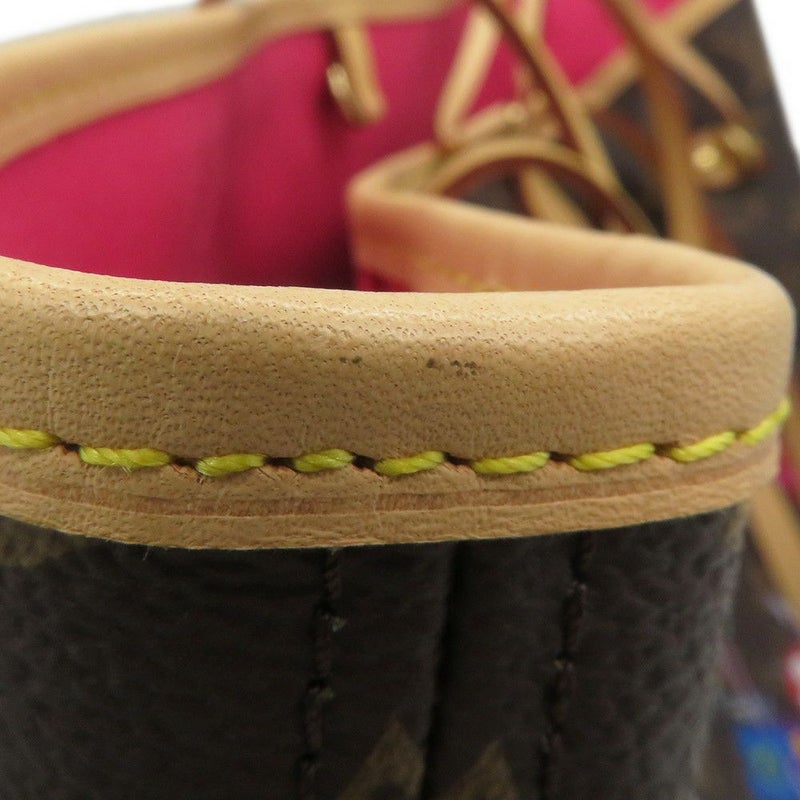 ルイヴィトン トートバッグ モノグラム LV × TM ネヴァーフル MM ポーチ付き M13271 LOUIS VUITTON 村上隆 コラボ