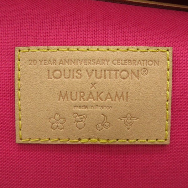 ルイヴィトン トートバッグ モノグラム LV × TM ネヴァーフル MM ポーチ付き M13271 LOUIS VUITTON 村上隆 コラボ