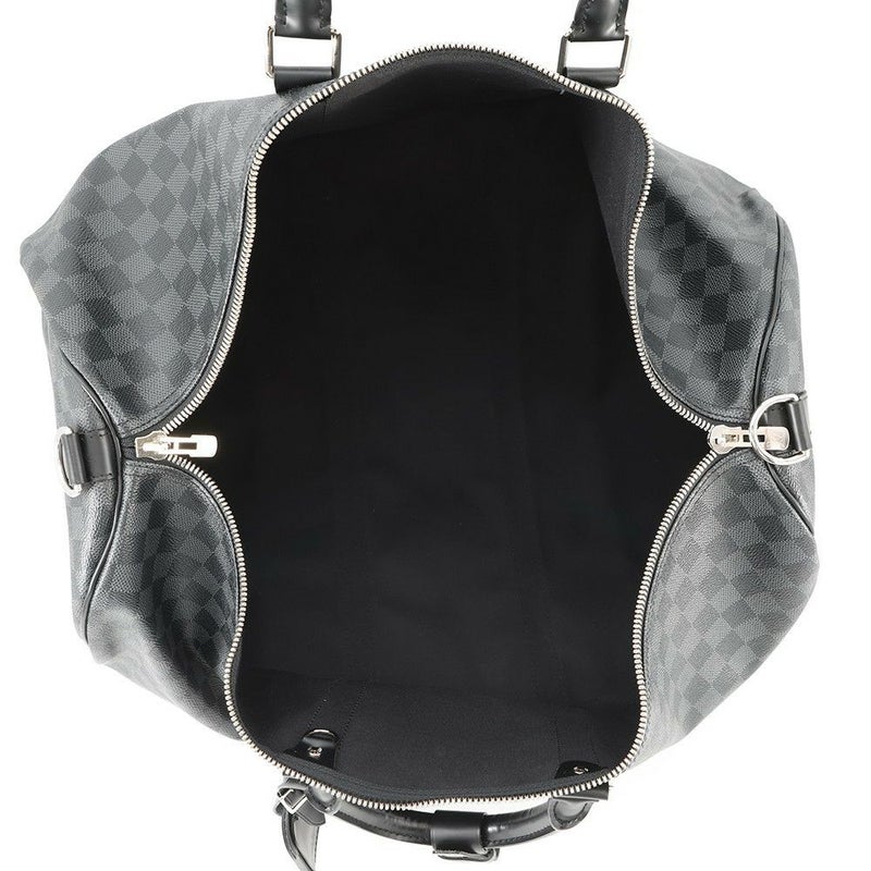 ルイヴィトン ボストンバッグ ダミエ・グラフィット キーポル・バンドリエール 55 N41413 ヴィトン 旅行バッグ トラベル 黒 ブラック