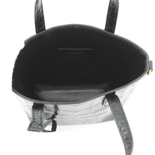 サンローランパリ ハンドバッグ ミニトイ ショッピング 712367 SAINT LAURENT PARIS 2way 黒