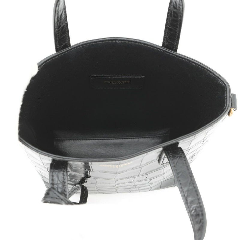 サンローランパリ ハンドバッグ ミニトイ ショッピング 712367 SAINT LAURENT PARIS 2way 黒