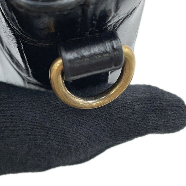 サンローランパリ ハンドバッグ ミニトイ ショッピング 712367 SAINT LAURENT PARIS 2way 黒