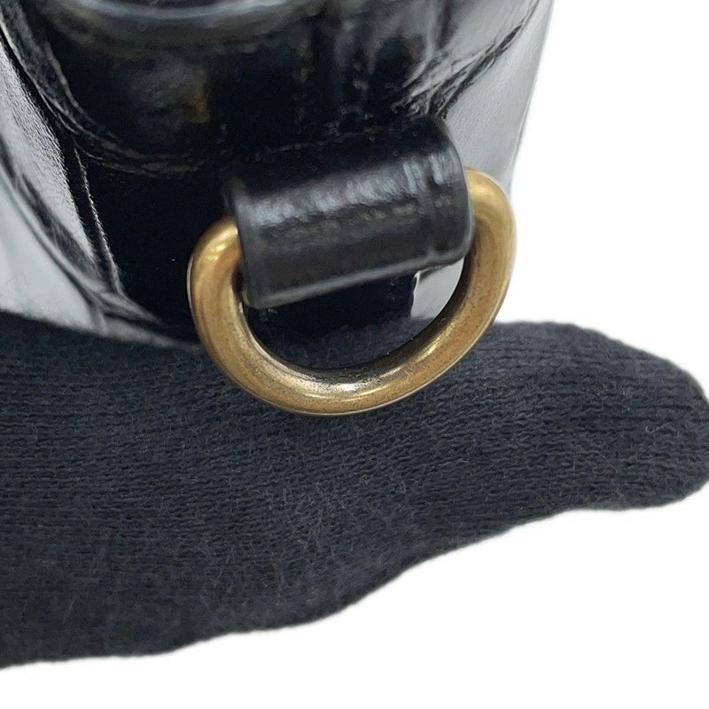 サンローランパリ ハンドバッグ ミニトイ ショッピング 712367 SAINT LAURENT PARIS 2way 黒