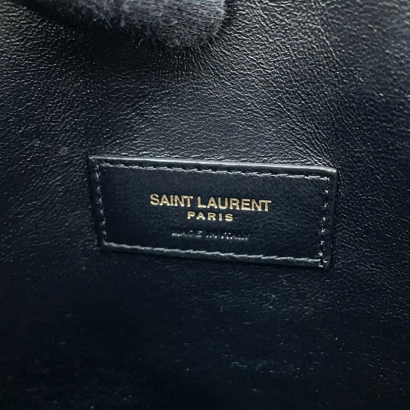 サンローランパリ ハンドバッグ ミニトイ ショッピング 712367 SAINT LAURENT PARIS 2way 黒