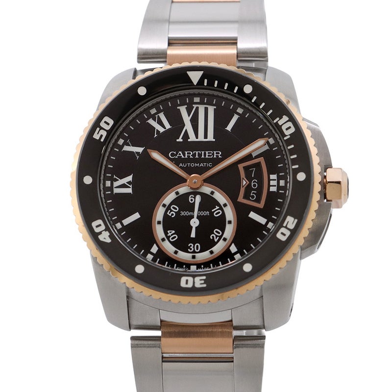 カルティエ カリブル ドゥ カルティエ ダイバー W7100054 Cartier 腕時計 ウォッチ 黒文字盤