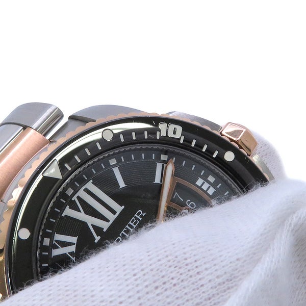 カルティエ カリブル ドゥ カルティエ ダイバー W7100054 Cartier 腕時計 ウォッチ 黒文字盤