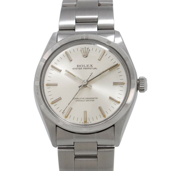 ロレックス オイスターパーペチュアル 3番 1007 ROLEX 腕時計 シルバー文字盤 アンティークウォッチ