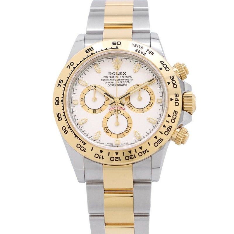 ロレックス コスモグラフ デイトナ コンビ SS/K18YG 116503 ROLEX 腕時計 白文字盤