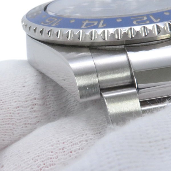 ロレックス GMTマスター2 デイト ランダムシリアル ルーレット 116710BLNR ROLEX 腕時計 黒文字盤