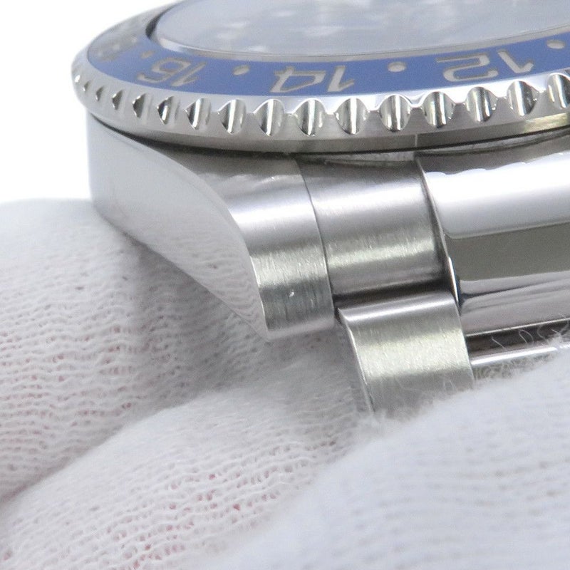 ロレックス GMTマスター2 デイト ランダムシリアル ルーレット 116710BLNR ROLEX 腕時計 黒文字盤