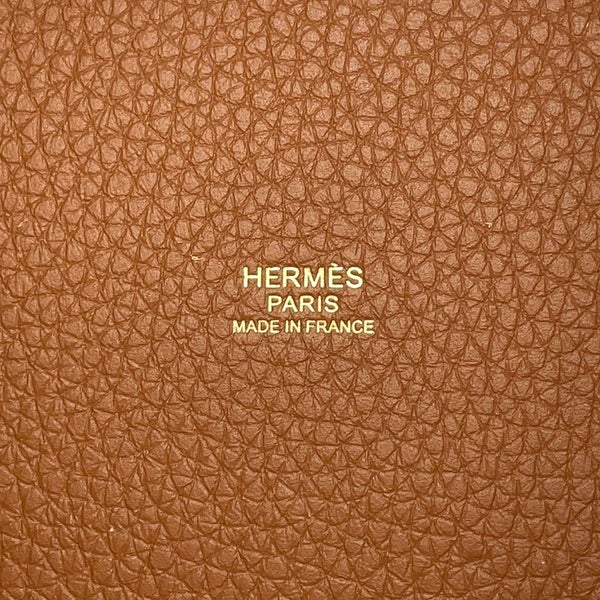 エルメス ハンドバッグ ピコタンロックPM ゴールド/ゴールド金具 トリヨンクレマンス B刻印