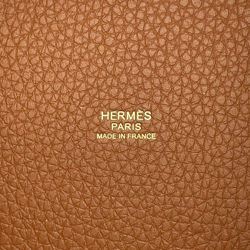 エルメス ハンドバッグ ピコタンロックPM ゴールド/ゴールド金具 トリヨンクレマンス B刻印