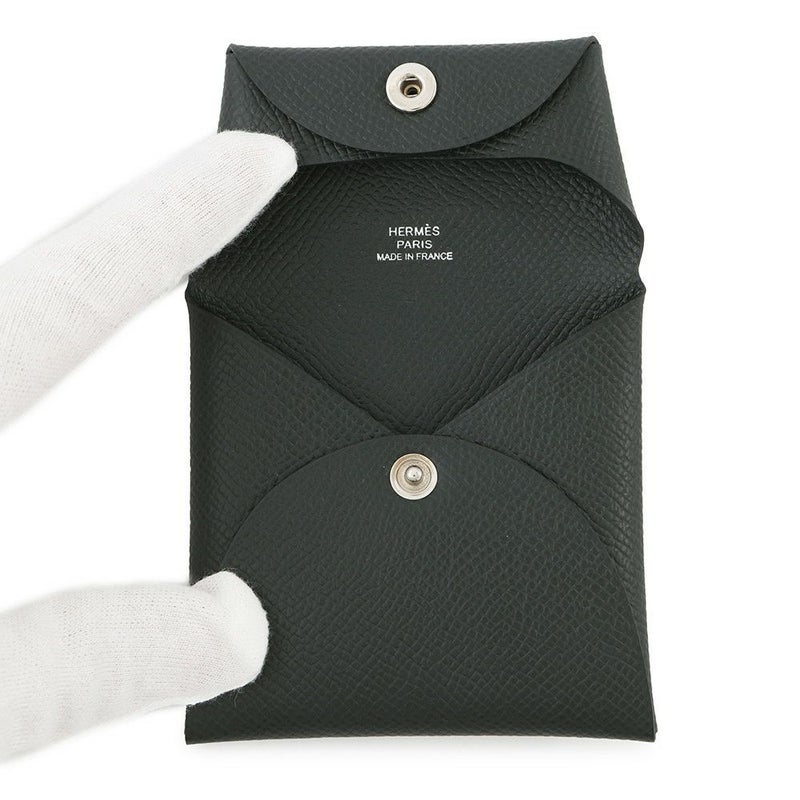 エルメス コインケース バスティア ヴェールマングローブ エプソン W刻印 HERMES 小銭入れ