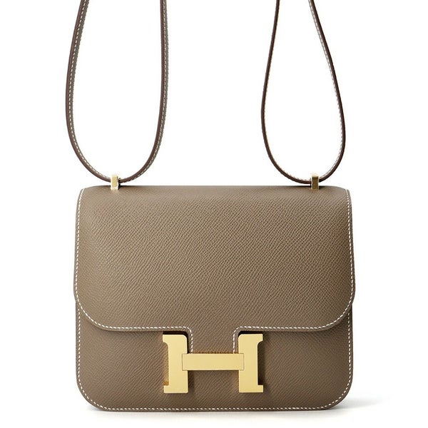 エルメス ミニ コンスタンス3 ミロワール エトゥープ/ゴールド金具 エプソン K刻印