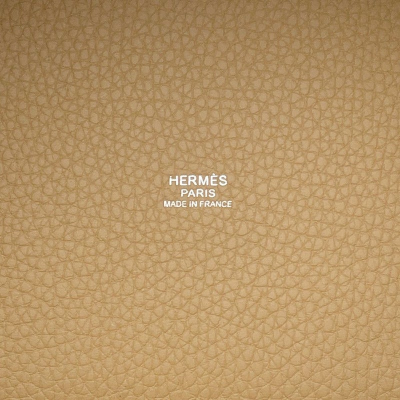 エルメス ハンドバッグ ピコタンロックPM ビスキュイ/シルバー金具 トリヨンクレマンス K刻印 HERMES トートバッグ