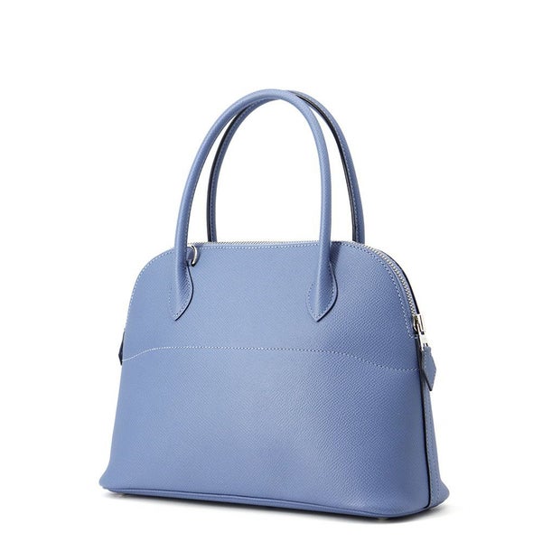 エルメス ハンドバッグ ボリード27 アズール/シルバー金具 エプソン D刻印 2wayショルダー