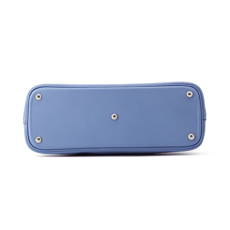 エルメス ハンドバッグ ボリード27 アズール/シルバー金具 エプソン D刻印 2wayショルダー