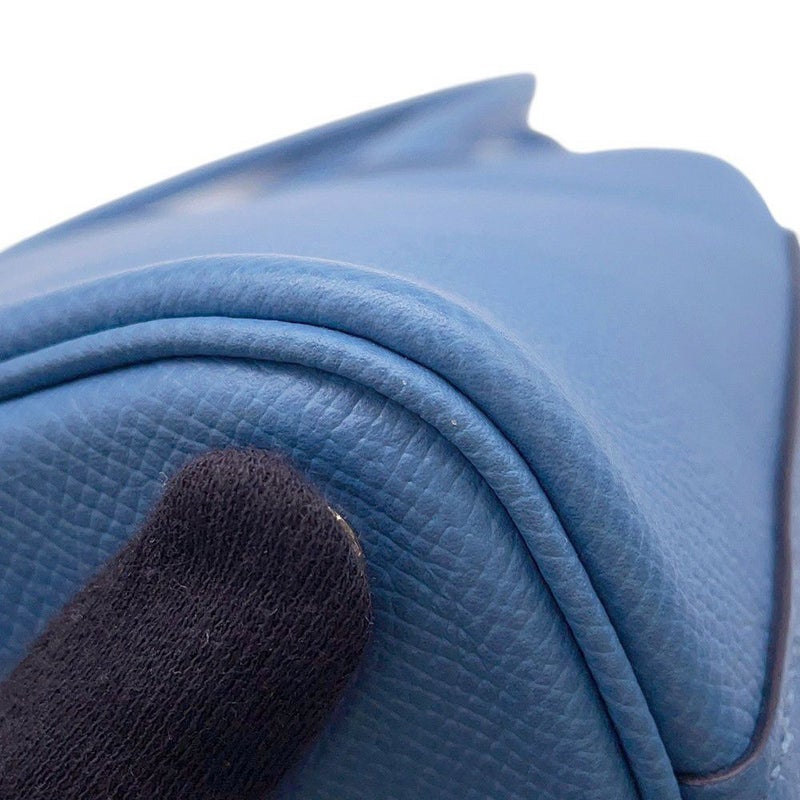 エルメス ハンドバッグ ボリード27 アズール/シルバー金具 エプソン D刻印 2wayショルダー