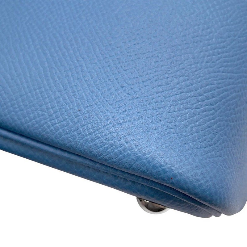 エルメス ハンドバッグ ボリード27 アズール/シルバー金具 エプソン D刻印 2wayショルダー