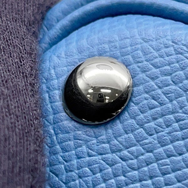 エルメス ハンドバッグ ボリード27 アズール/シルバー金具 エプソン D刻印 2wayショルダー