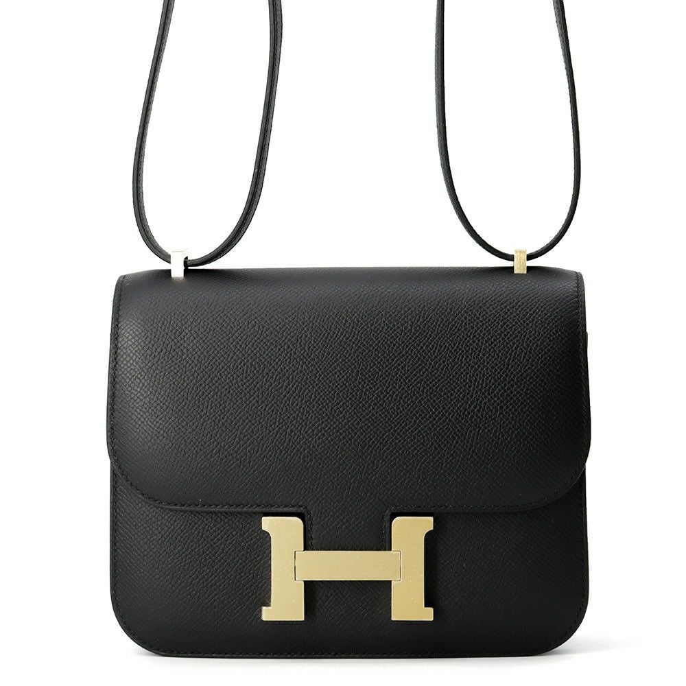 エルメス HERMES ショルダーバッグ コンスタンスミニ 3 ミロワール ヴォーエプソン ブラック シルバー金具 新品 未使用 黒 2026年製 G 【箱】【中古】 Constance エルメス コンスタンス 3 ミニ ミロワール エプソン 黒 1534